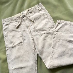 100% Linen Pants Old Navy (Soft Khaki)